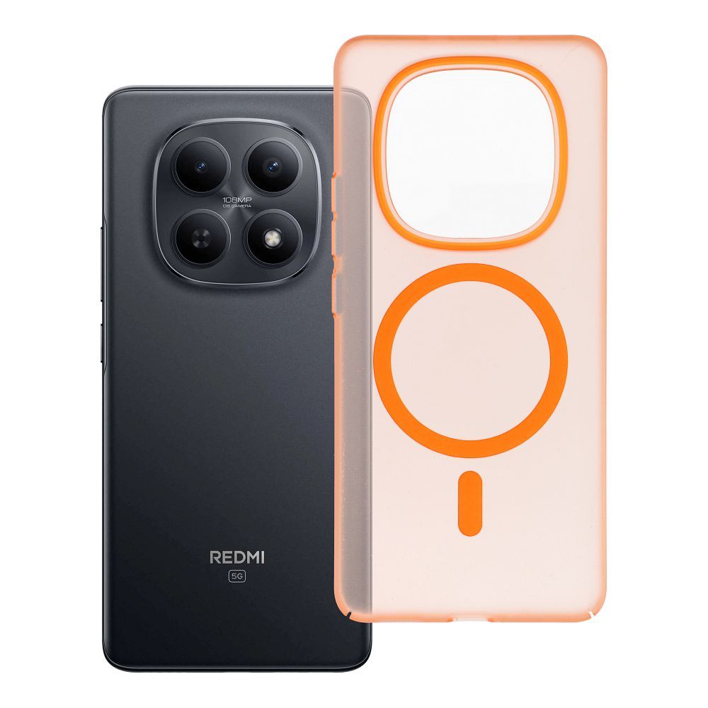 Case for Xiaomi Redmi Note 15 5G Go Orange compatible with MagSafe cosmic orange Case for Xiaomi Redmi Note 15 5G Go Orange compatible with MagSafe cosmic orange