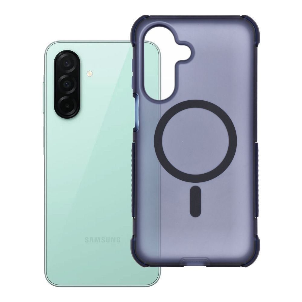 Case for Samsung A27 Forcell F-Protect BumperX Premium compatible with MagSafe navy blue Case for Samsung A27 Forcell F-Protect BumperX Premium compatible with MagSafe navy blue