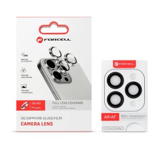 Camera glass to iPhone 18 Pro / 18 Pro Max Forcell Premium light blue