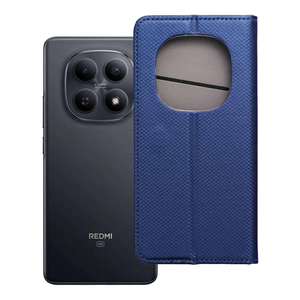 Flip case for Xiaomi Redmi NOTE 15 PRO PLUS 5G Smart Case Book navy blue Flip case for Xiaomi Redmi NOTE 15 PRO PLUS 5G Smart Case Book navy blue