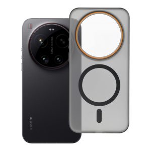 Case for Xiaomi 17 ULTRA Go Orange compatible with MagSafe black