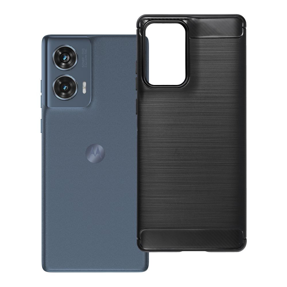 Case for Motorola EDGE 50 Fusion Carbon 2.0 black Case for Motorola EDGE 50 Fusion Carbon 2.0 black