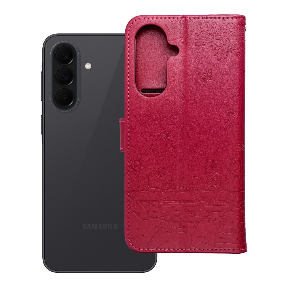 Flip case for Samsung A37 Mezzo Book cats red Flip case for Samsung A37 Mezzo Book cats red