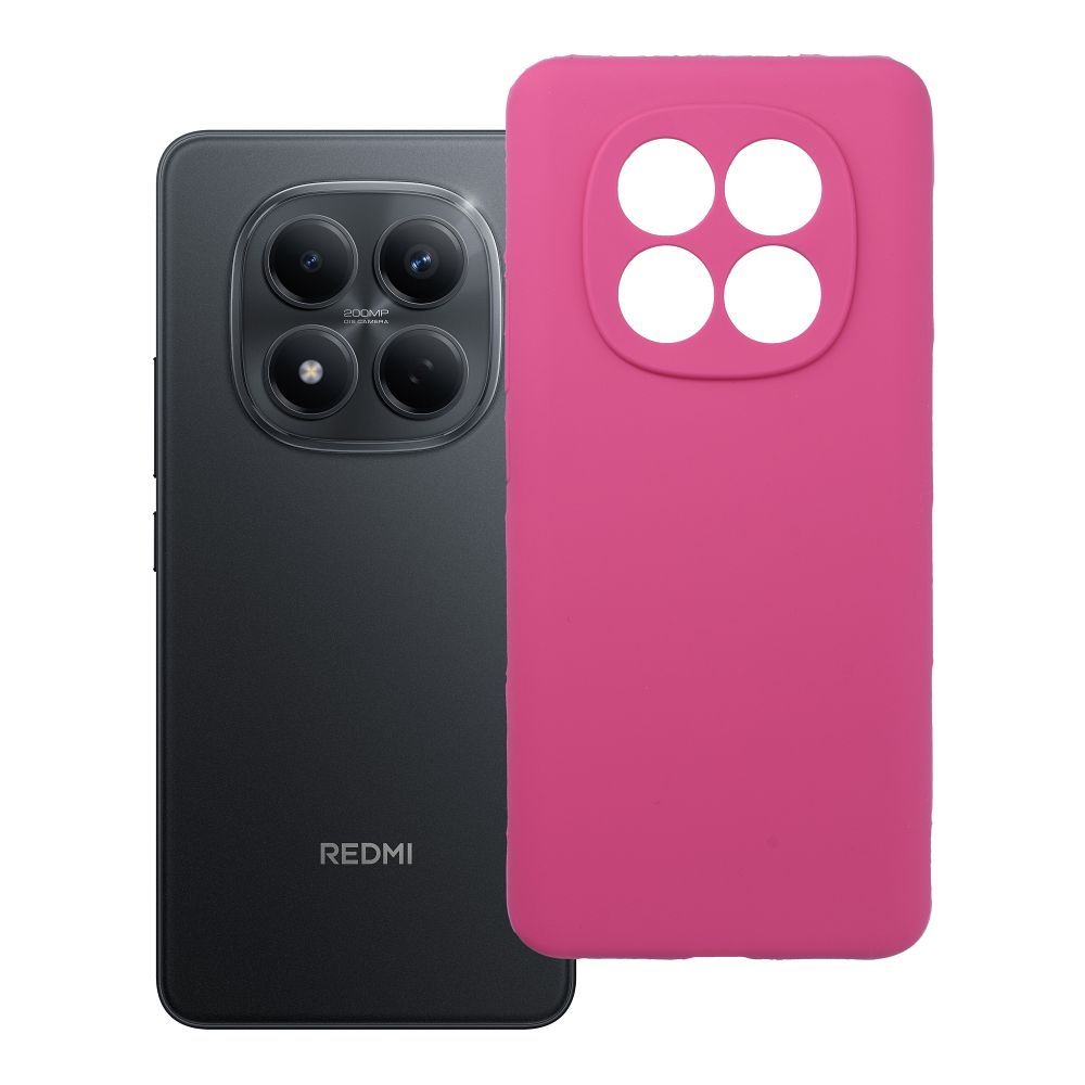 Case for Xiaomi Redmi Note 15 5G Silicone 2mm (camera protection) pink Case for Xiaomi Redmi Note 15 5G Silicone 2mm (camera protection) pink