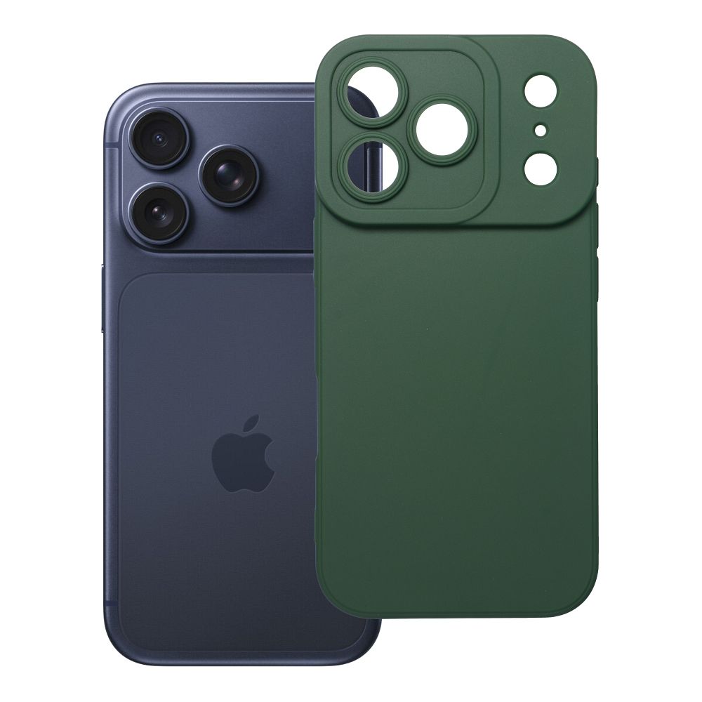 Case for iPhone 17 Pro / 18 Pro (low camera edge) Matt 2.0 dark green Case for iPhone 17 Pro / 18 Pro (low camera edge) Matt 2.0 dark green