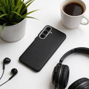 Case for Samsung S26 FE K-Look compatible with MagSafe black 5 674e00e054348a9cad95b1e7103a6c71