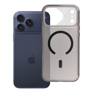 Case for iPhone 17 Pro max / 18 Pro Max (low camera edge) Aurora compatible with MagSafe black