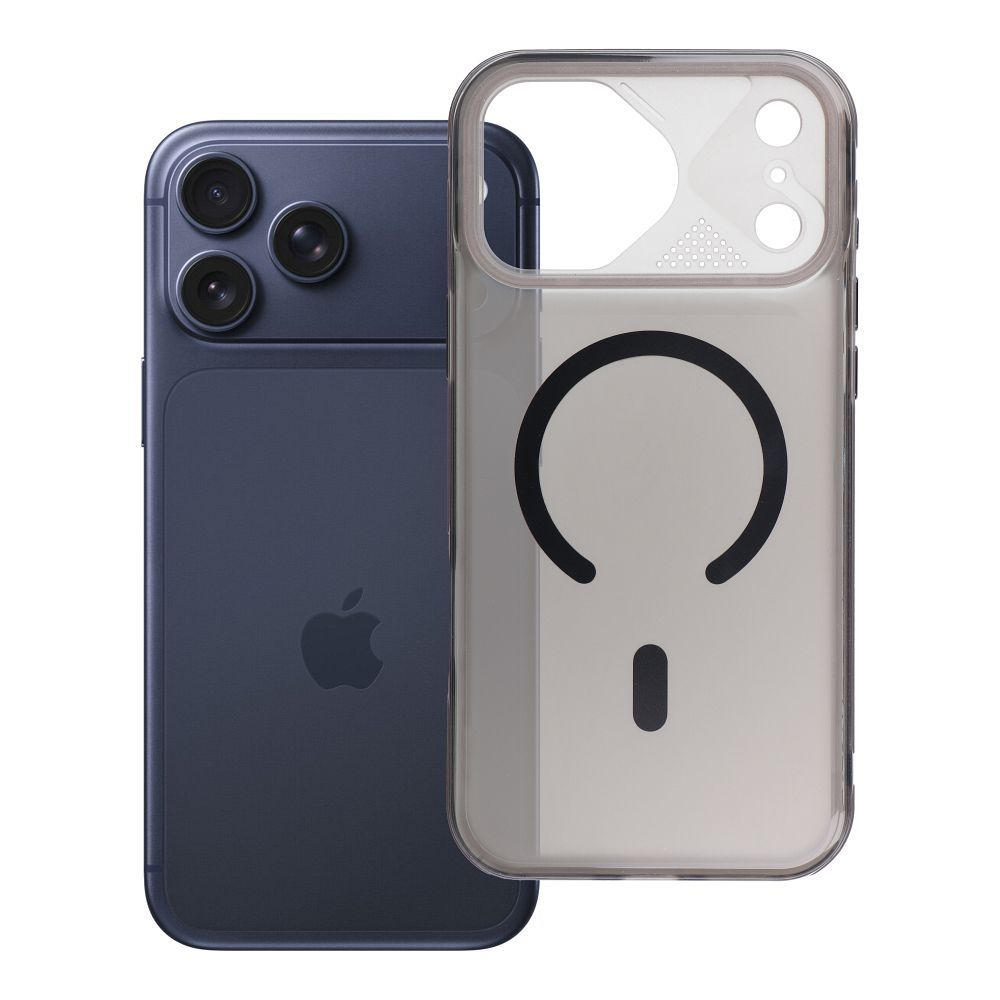 Case for iPhone 17 Pro max / 18 Pro Max (low camera edge) Aurora compatible with MagSafe black Case for iPhone 17 Pro max / 18 Pro Max (low camera edge) Aurora compatible with MagSafe black