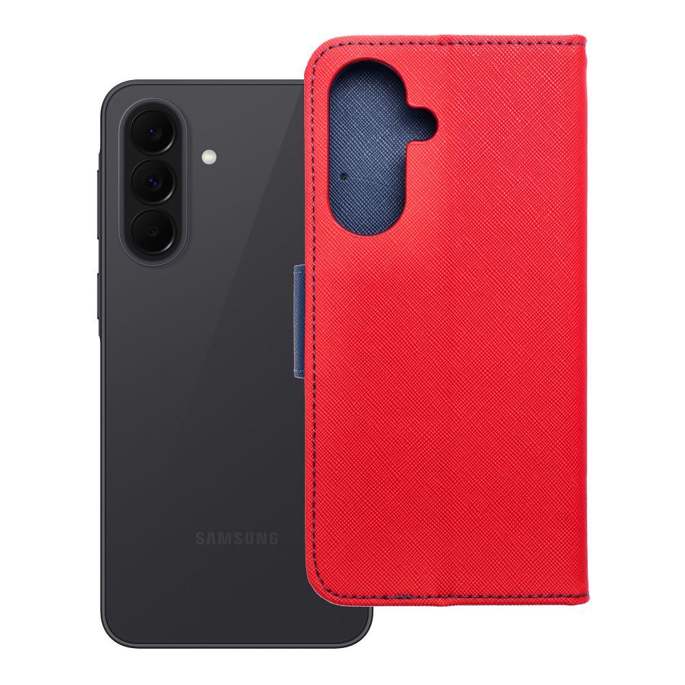 Flip case for Samsung A37 Fancy Book red / navy blue Flip case for Samsung A37 Fancy Book red / navy blue