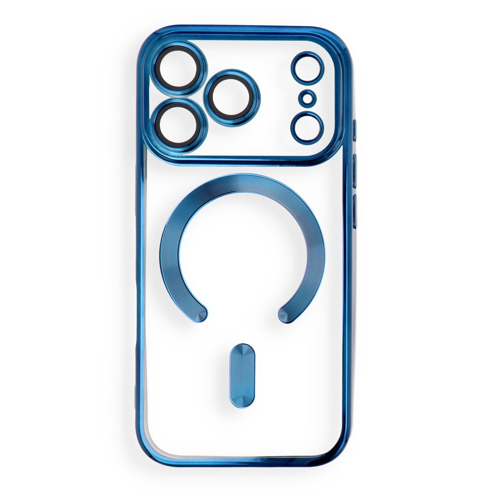 Case for iPhone 18 Pro / 17 Pro Electro Mag Cover compatible with MagSafe navy blue Case for iPhone 18 Pro / 17 Pro Electro Mag Cover compatible with MagSafe navy blue