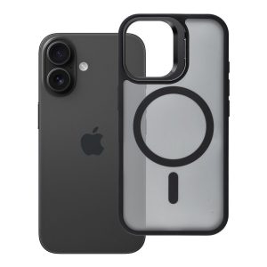 Case for iPhone 17 Forcell F-Protect Shadow Stand Premium compatible with MagSafe black