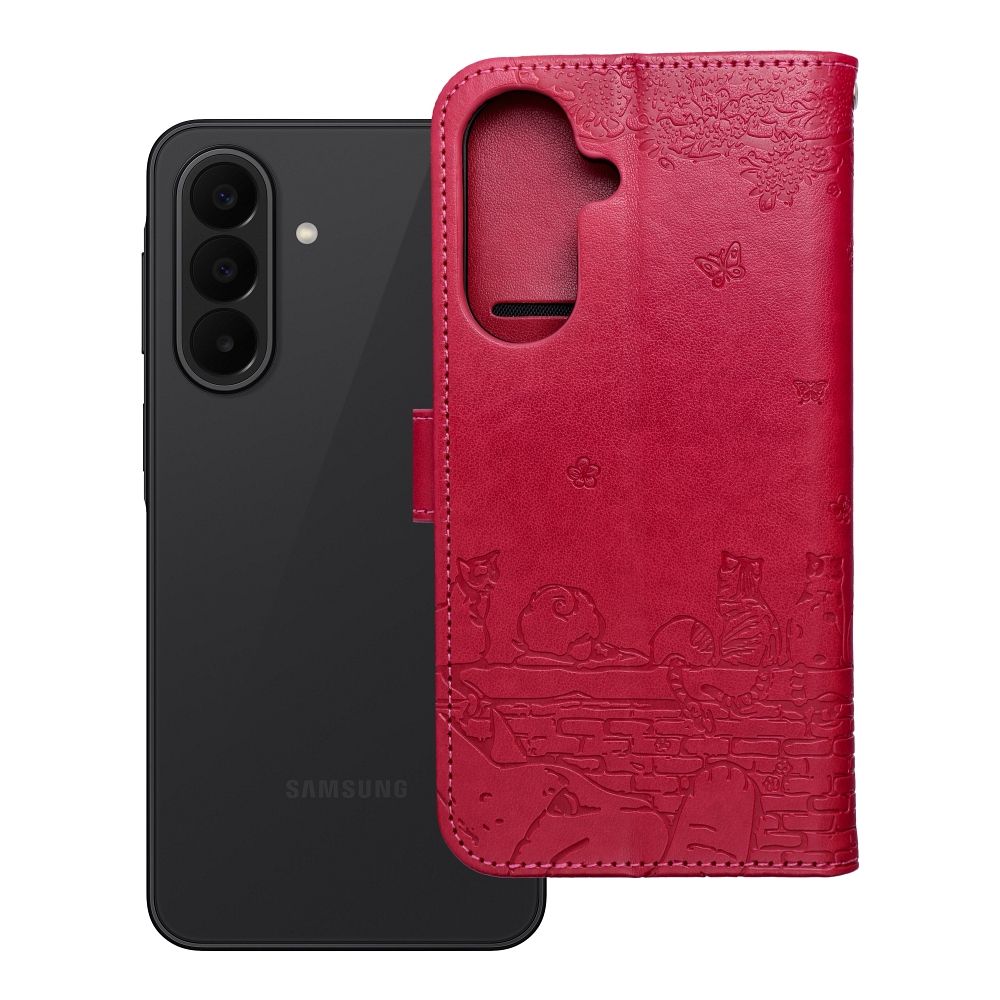 Flip case for Samsung A27 Mezzo Book cats red Flip case for Samsung A27 Mezzo Book cats red