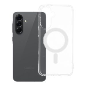 Case for Samsung A56 Clear Mag Cover (STR) compatible with MagSafe transparent
