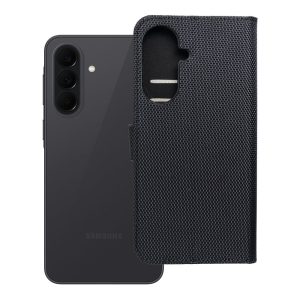 Flip case for Samsung A37 4Card RFID anti-theft tech fabric black