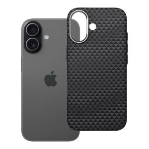 Case for iPhone 17 K-Look compatible with MagSafe black v2