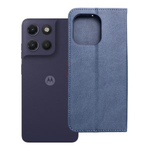 Flip case for Motorola G17 Split Book navy and red