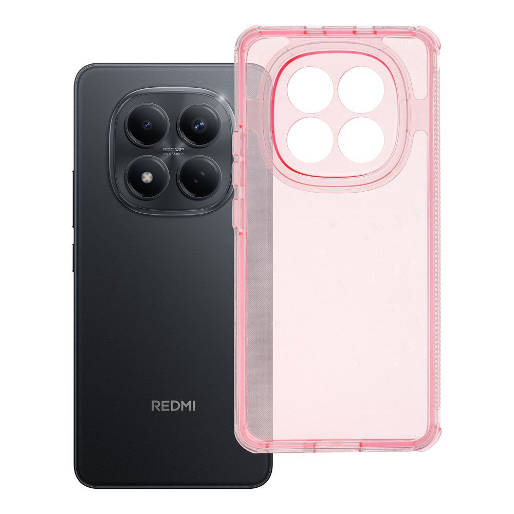 Case for Xiaomi Redmi Note 15 4G / 5G Matrix Clear powder pink Case for Xiaomi Redmi Note 15 4G / 5G Matrix Clear powder pink