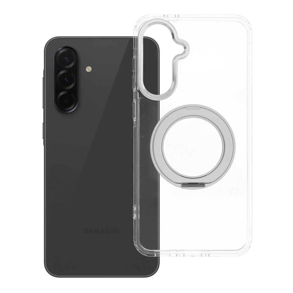 Case for Samsung A36 Frame Circle Stand compatible with MagSafe transparent Case for Samsung A36 Frame Circle Stand compatible with MagSafe transparent