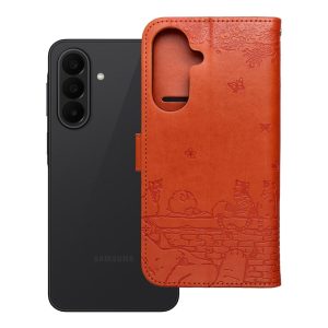 Flip case for Samsung A27 Mezzo Book cats brown