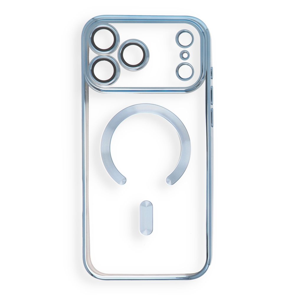 Case for iPhone 18 Pro Max / 17 Pro Max Electro Mag Cover compatible with MagSafe sky blue Case for iPhone 18 Pro Max / 17 Pro Max Electro Mag Cover compatible with MagSafe sky blue