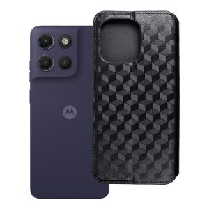 Flip case for Motorola G17 Cubic Book black