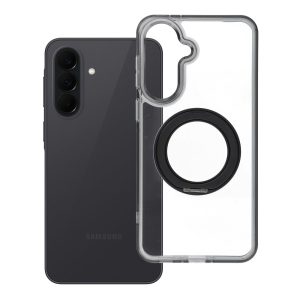 Case for Samsung A37 Frame Circle Stand compatible with MagSafe black