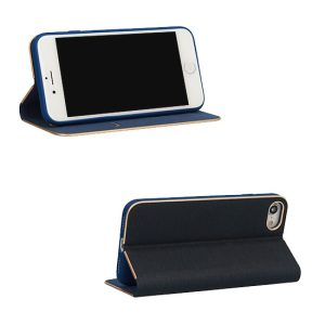 Vennus Book Case with frame for Samsung Galaxy S21 Plus navy 3 foto add 108641