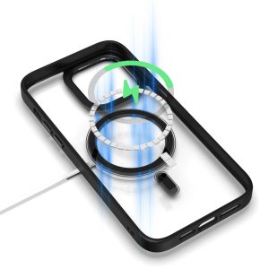 Tel Protect Magnetic Clear Case for Iphone 11 Pro Light blue 6 foto add 216768