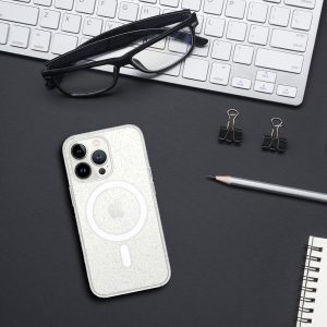 TEL PROTECT MagSilicone Clear Case for Iphone 11 Pro Max Glitter 5 foto add 218828