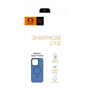Tel Protect Magnetic Splash Frosted Case for Iphone 11 Pro Max Navy 6 foto add 221585