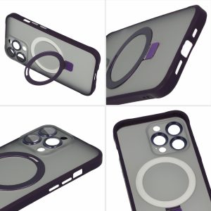 Tel Protect Magical Magsafe Stand Case for Iphone 11 Pro Max purple 6 foto add 222970