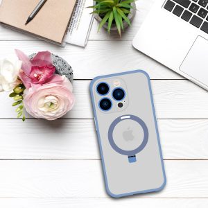 Tel Protect Magical Magsafe Stand Case for Iphone 14 Pro blue 5 foto add 223323