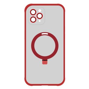 Tel Protect Magical Magsafe Stand Case for Iphone 11 Pro Max red 4 foto add 223541