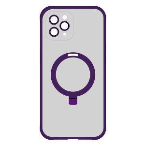 Tel Protect Magical Magsafe Stand Case for Iphone 11 Pro Max purple 4 foto add 223545