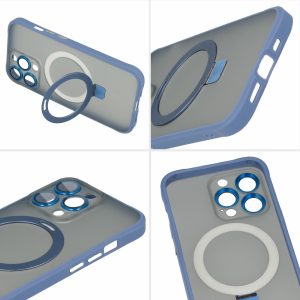Tel Protect Magical Magsafe Stand Case for Iphone 15 Pro blue 6 foto add 229813