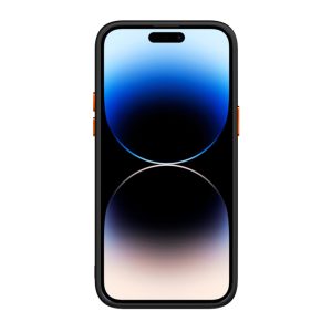 Tel Protect Magnetic Carbon Case for Iphone 15 Plus Black-orange 3 foto add 230016