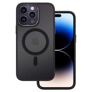 Tel Protect Magnetic Carbon Case for Iphone 15 Plus Black-green 6 foto add 230027