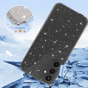 Crystal Glitter Case for Samsung Galaxy S23 FE Silver 3 foto add 287274