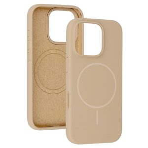 Magsafe Slim Silicone for Iphone 16 Pro Max brown 4 foto add 316517