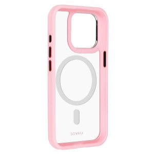 Liavec Hybrid Magsafe Clear Case for Iphone 15 Pro jasnoróżowy 4 foto add 316859