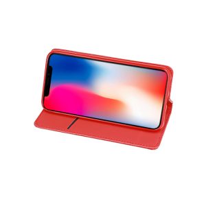 Smart Book MAGNET Case for SAMSUNG GALAXY S25 EDGE RED 4 foto add 318629