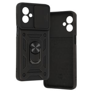 Slide Camera Armor Case for Motorola Moto G55 5G Black 4 foto add 323690