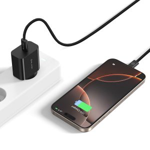 Ταχυφορτιστής 45W GaN4 USB-C PD PPS QC4+ με Καλώδιο USB-C σε USB-C Blavec BC-7 Μαύρος 4 foto add 331930