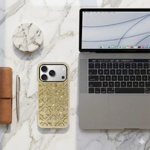 Flower Case for Samsung Galaxy S24/S25 gold 6 foto add 337150