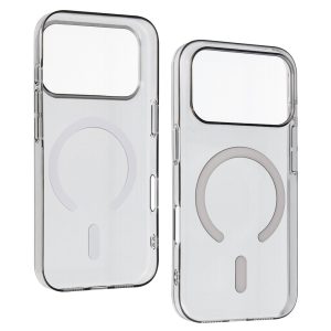 Transparent Slim Magsafe Case do Iphone 17 Pro Max grey 4 foto add 337759