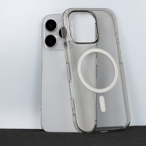Transparent Slim Magsafe Case do Iphone 16 Pro grey 5 foto add 337885