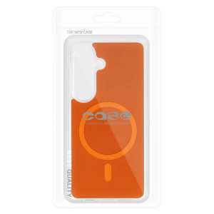 Glossy Magsafe Case for Samsung Galaxy S24/S25 orange 4 foto add 345288