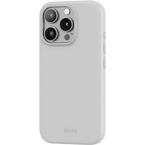 Benks Magnetic Vita Pro Silicone Case for Iphone 16 Pro Max grey 3 foto add 351757