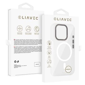 Liavec Hybrid Magsafe Clear Case for Iphone 15 Pro