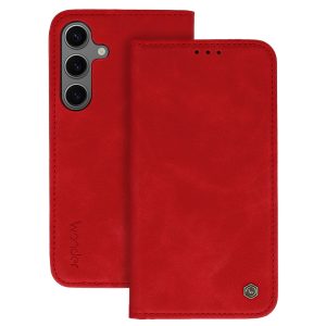 Wonder Smart Case for Samsung Galaxy S25 Edge red